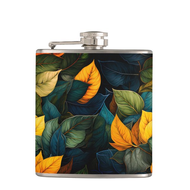 Leaves Flask (Front)