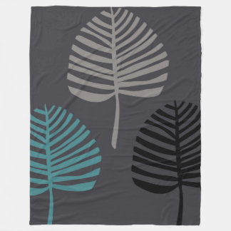 Leaves Fleece Blanket