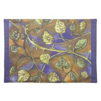 Leaves From Raspberries American MoJo Placemat