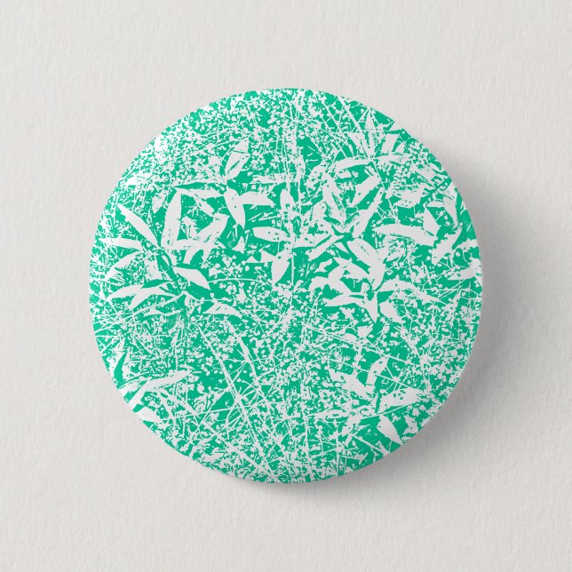 leaves (green and white) button (Front)