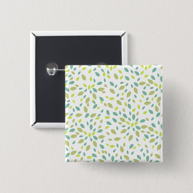 Leaves (Green) Button (Front & Back)