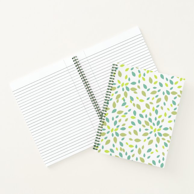 Leaves (Green) Notebook (Inside)