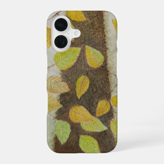 Leaves Iphone Case (Back)
