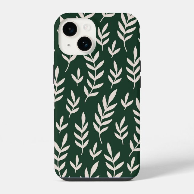 Leaves Iphone Case (Back)