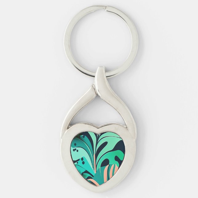 leaves keychain (Front)