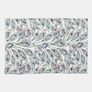 Leaves . kitchen towel
