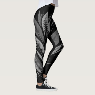 leaves  leggings