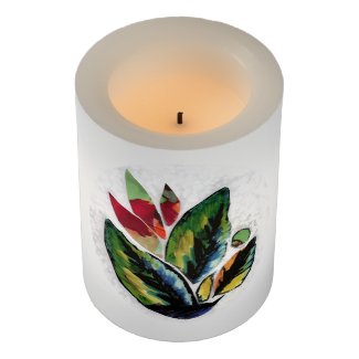 leaves melissa campagnoli flameless candle