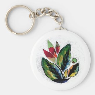 leaves melissa campagnoli keychain