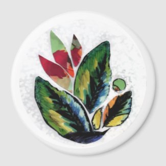 leaves melissa campagnoli magnet