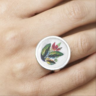 leaves melissa campagnoli ring