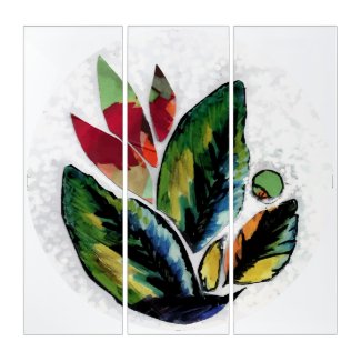 leaves melissa campagnoli triptych