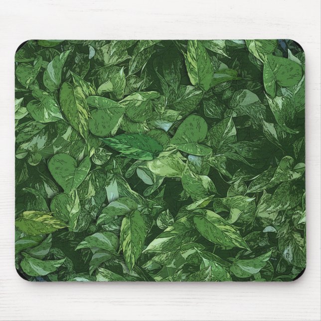 Leaves Mouse Pad (Front)