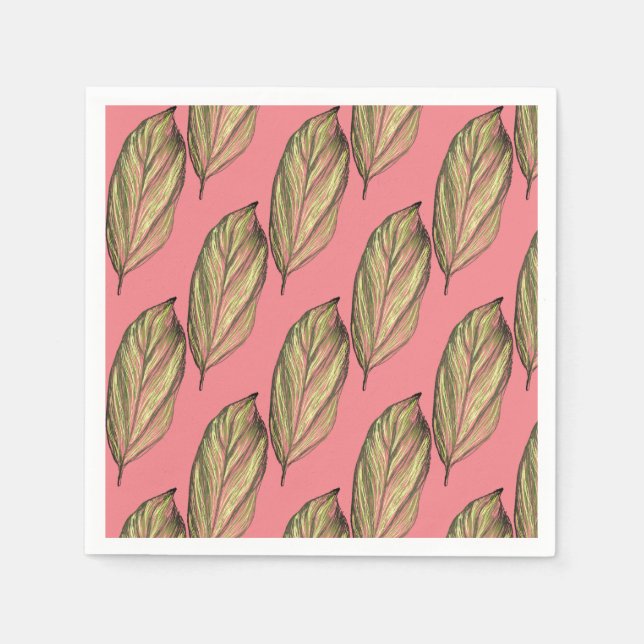 Leaves  napkins (Front)