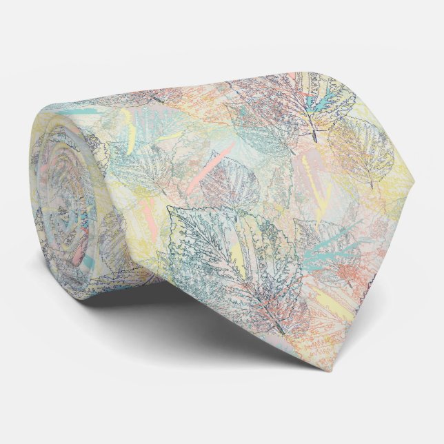 Leaves.  neck tie (Rolled)