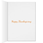 Leaves of Autumn Thanksgiving Cards (Inside (Right))