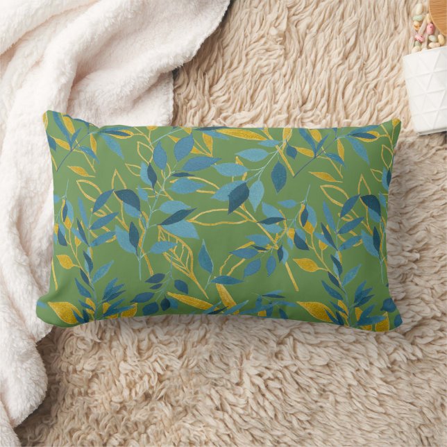 Leaves of Glory Lumbar Pillow (Blanket)