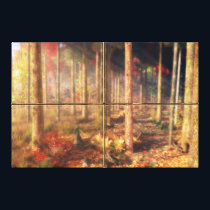 Leaves of Gold Canvas Print