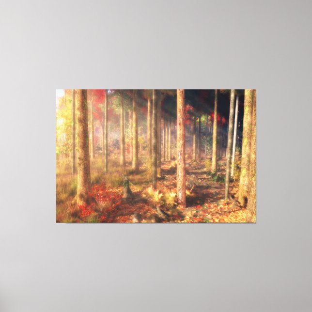 Leaves of Gold Canvas Print (Front)