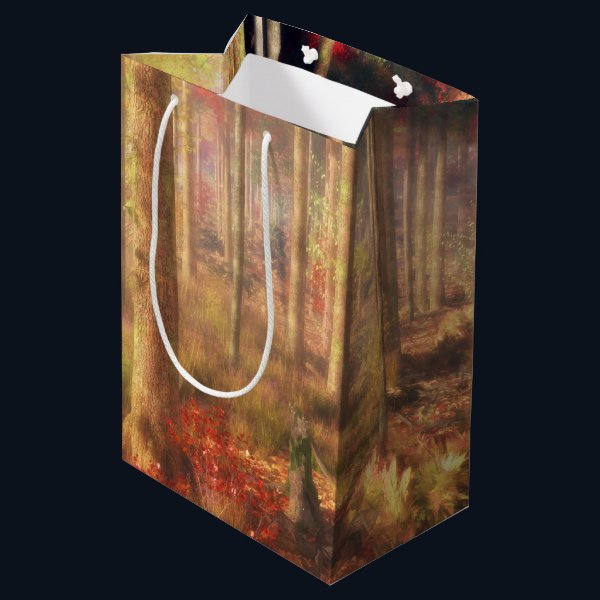 Leaves of Gold Gift Bag