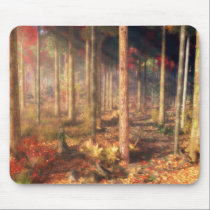Leaves of Gold Mousepad