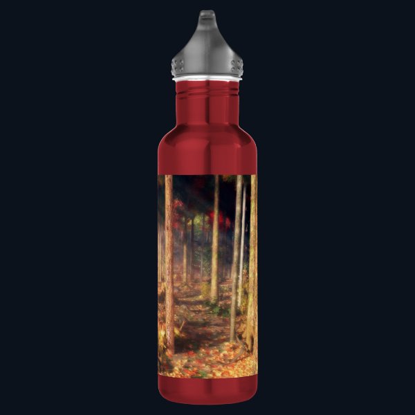 Leaves of Gold Water Bottle