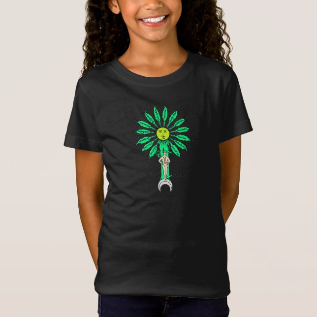 Leaves of Hermes Sacred Tree T-Shirt (Front)