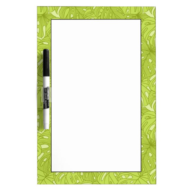 Leaves of Palm Tree Dry Erase Board (Front)