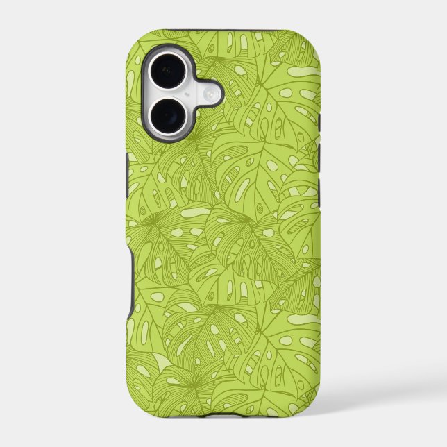 Leaves of Palm Tree Iphone Case (Back)