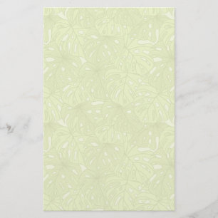 Leaves of Palm Tree Stationery