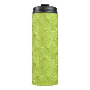 Leaves of Palm Tree Thermal Tumbler