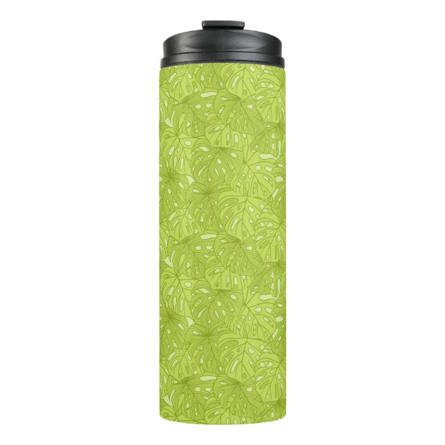 Leaves of Palm Tree Thermal Tumbler (Front)