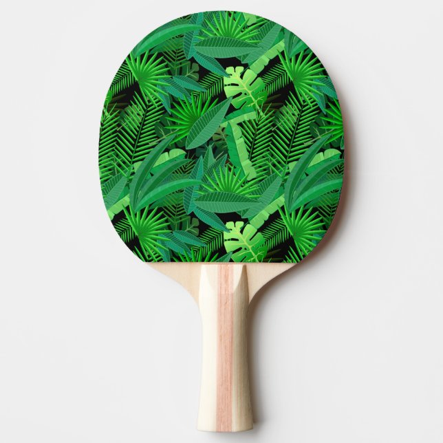 Leaves Of Tropical Palm Trees Ping Pong Paddle (Front)