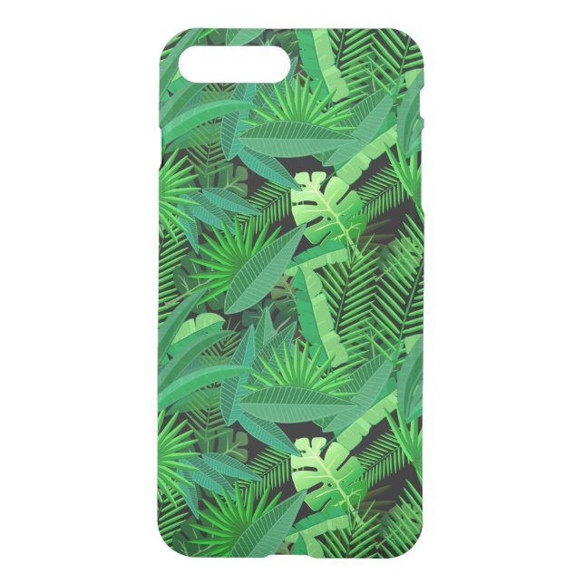 Leaves Of Tropical Palm Trees Uncommon iPhone Case (Back)