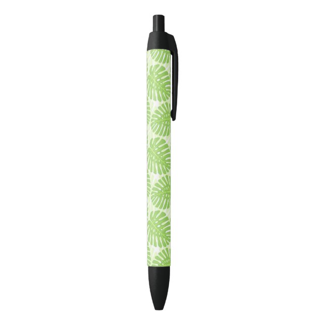 Leaves Of Tropical Plant - Monstera Pattern Pen (Bottom (Vertical))