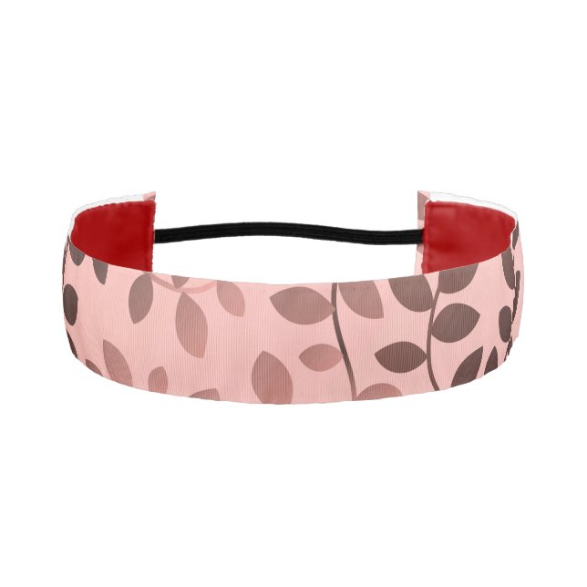 Leaves Pattern 11 Athletic Headband (Front)