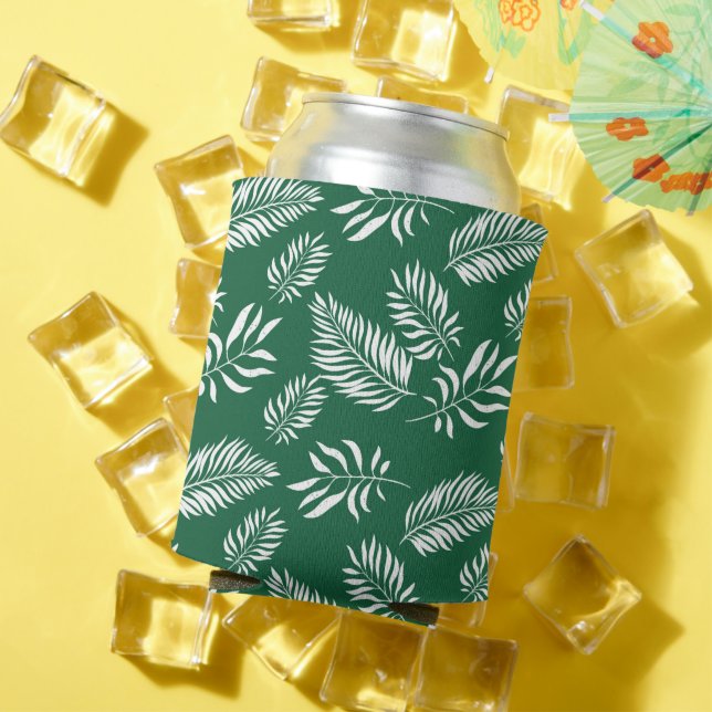 Leaves Pattern 12 Can Cooler (In Situ Summer)