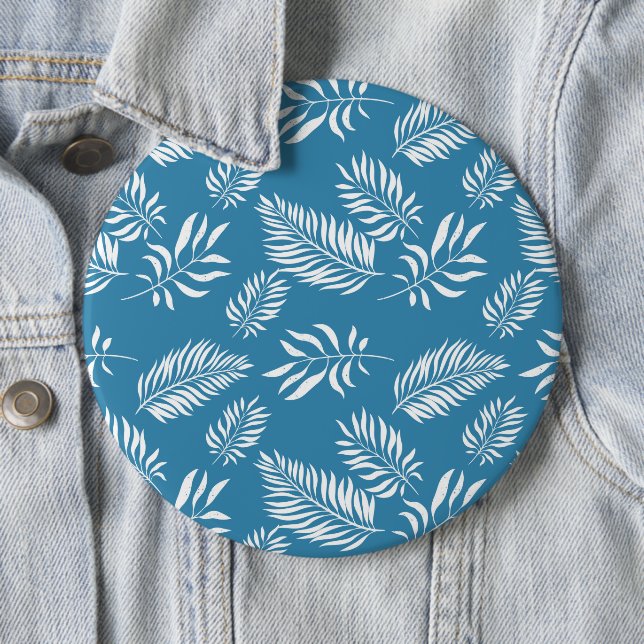 Leaves Pattern 13 Button (In Situ)