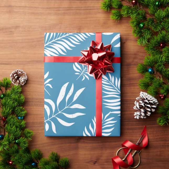 Leaves Pattern 13 Wrapping Paper (Holiday Gift)
