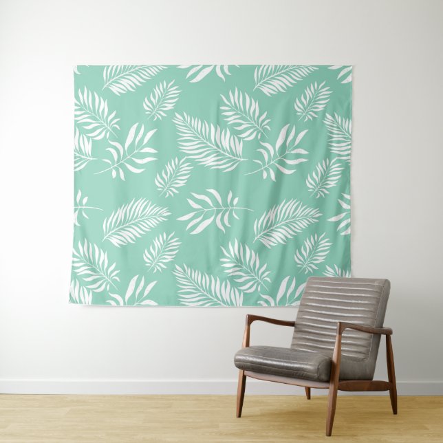 Leaves Pattern 14 Tapestry (In Situ (Horizontal))