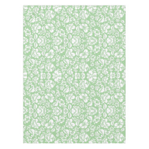 Leaves pattern 14b Lgreen BG Tablecloth