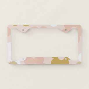 Leaves Pattern 2 License Plate Frame