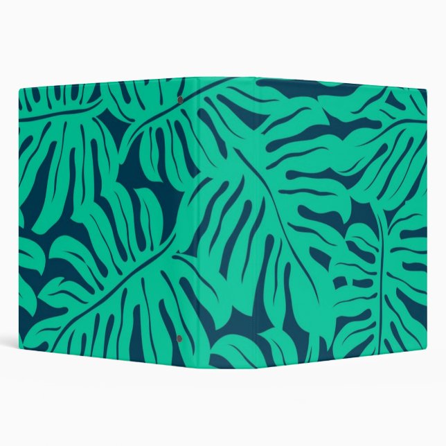 Leaves pattern 3 ring binder (Background)