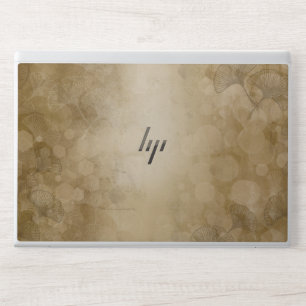 Leaves-pattern-background-wallpaper HP Laptop Skin