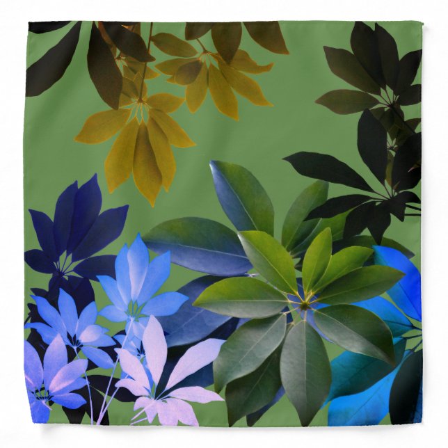 Leaves Pattern Bandanna (Front)