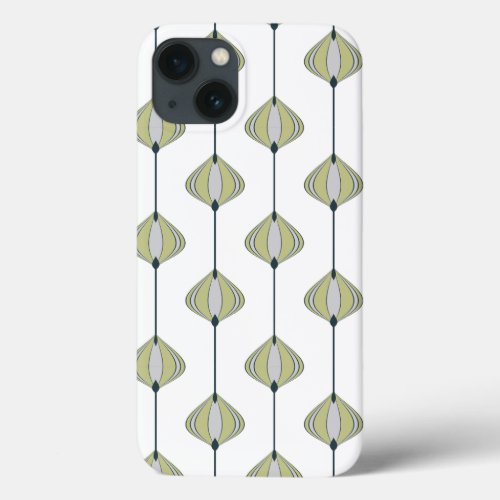 Leaves pattern iPhone 13 case