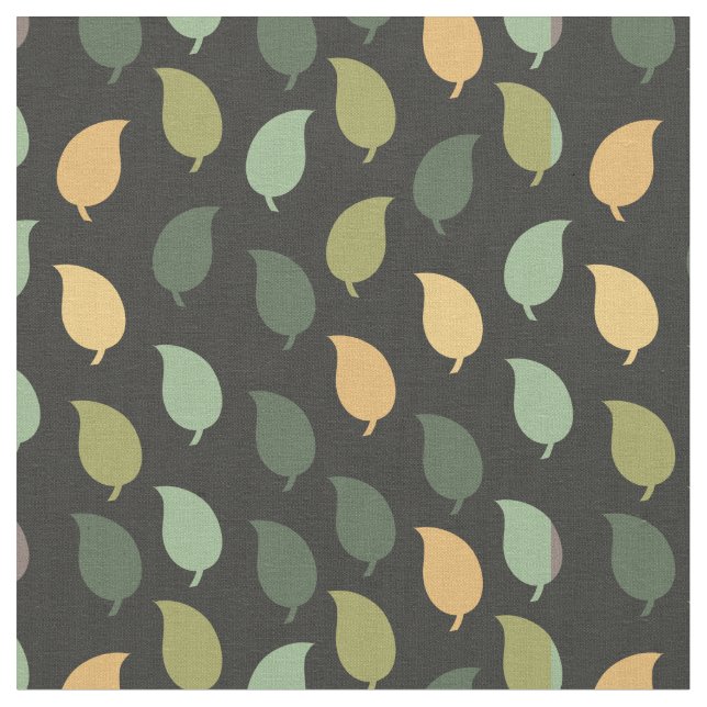 Leaves Pattern Fabric (Close Up)