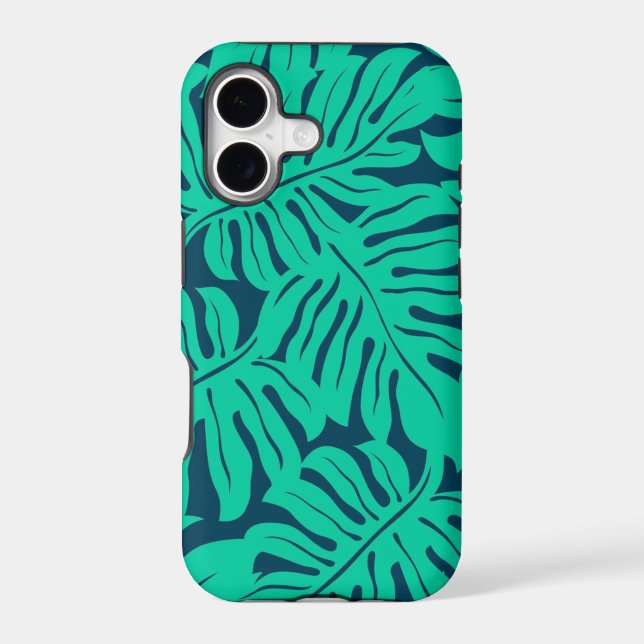 Leaves pattern iphone case (Back)