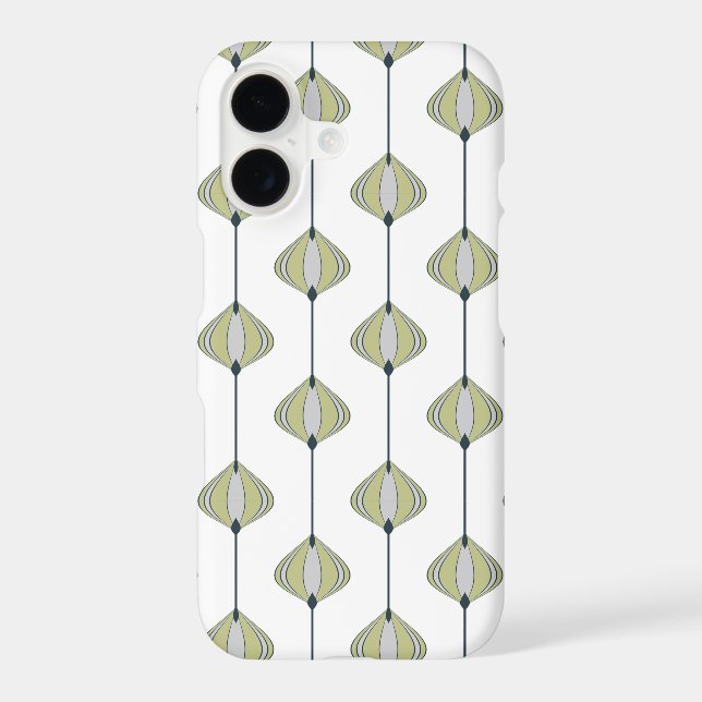 Leaves pattern iphone case (Back)