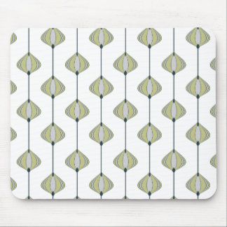 Leaves pattern mouse pad